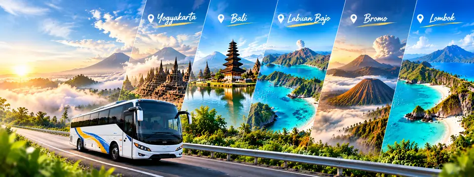 Armada Bus Arjuna Raya Tour